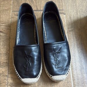 Saint Laurent Nero Nappa Footwear